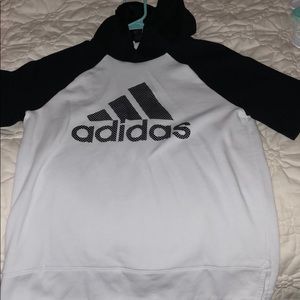 Adidas Short Sleeve Hoodie